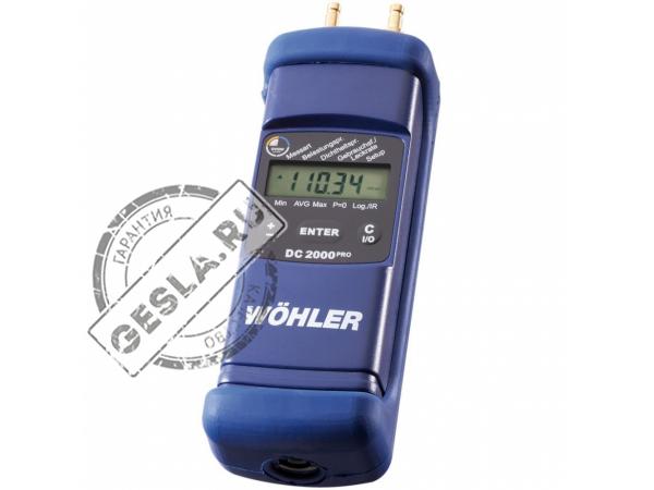 Дифманометр/термогигрометр Wohler DС 2000 Pro  фото 1