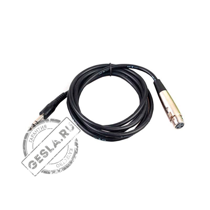 Кабель соединительный Jack 1/4" - XLR-F фото 1