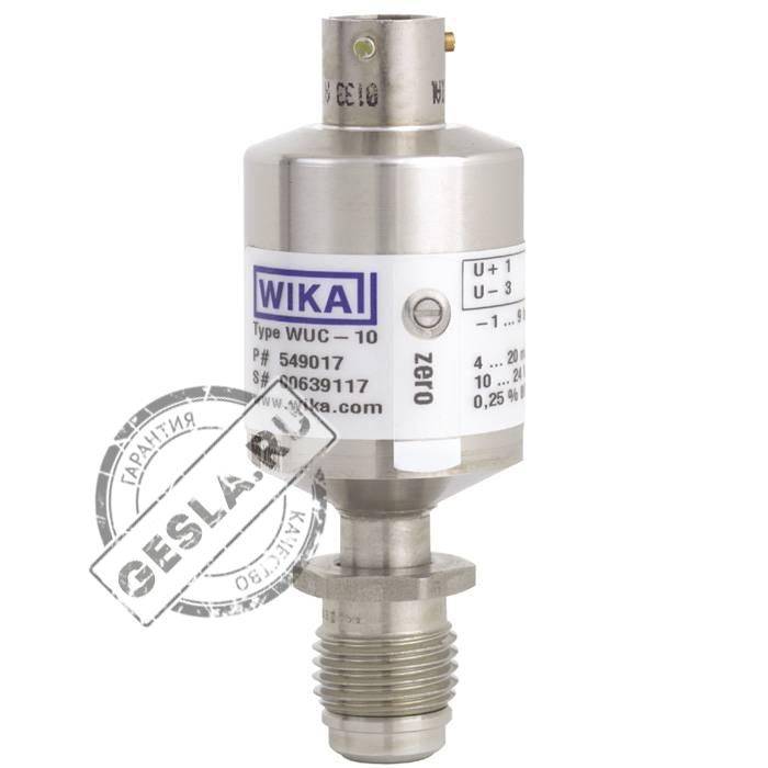 Преобразователь для ультра чистых сред WUC-10, WUC-15, WUC-16 WIKA фото 1